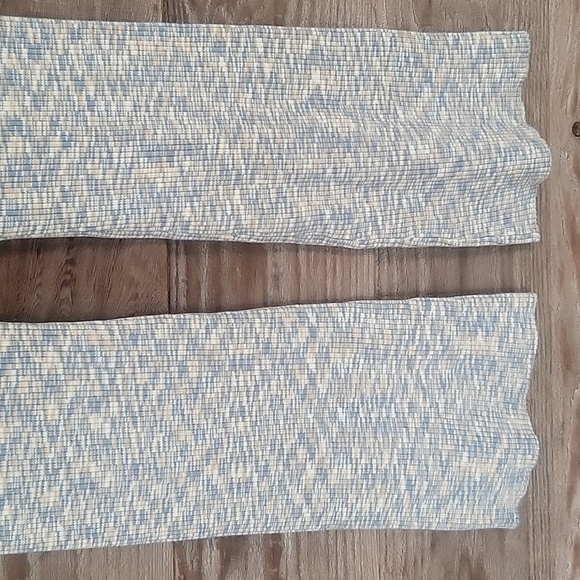 Altar'd State Small Blue, Tan, and White Space Dyed Wide Leg Pants NWT - Picture 3 of 6